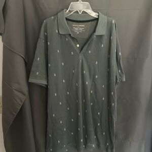 Banana Republic organic cotton pique polo